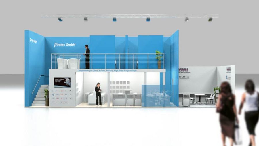 Protec Electronica Messestand Protec Electronica Messestand