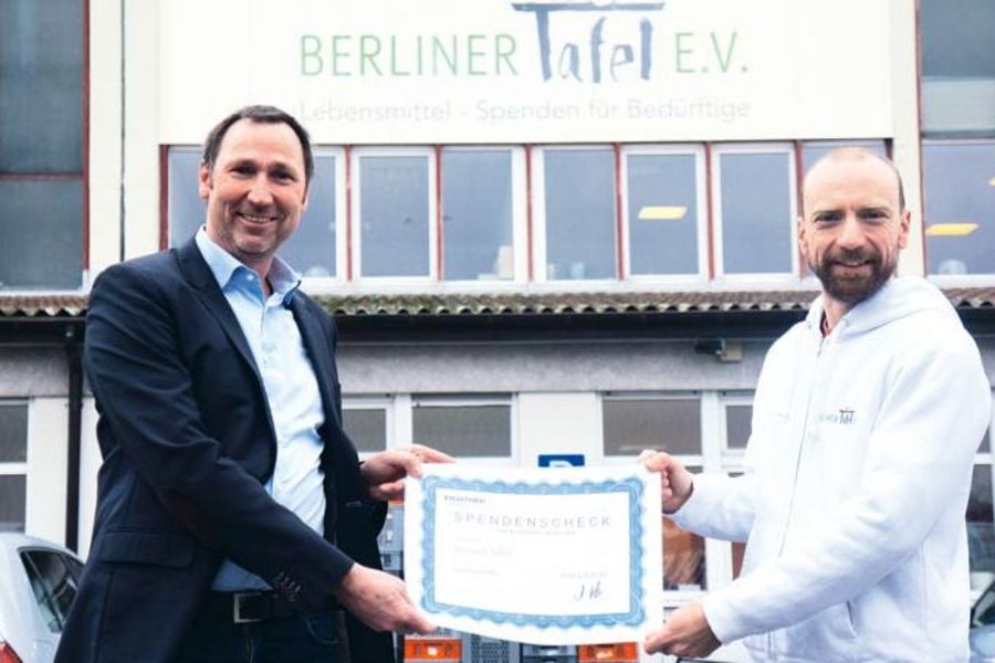 Fichtner Spende für die Berliner Tafel Fichtner Spende für die Berliner Tafel