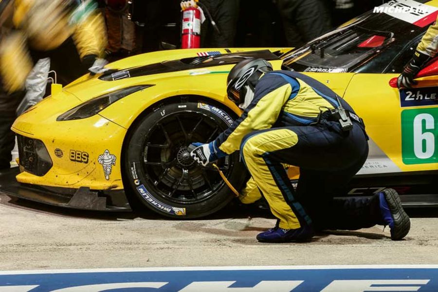 BBS Motorsport Chevrolet Corvette beim 24-Stunden-Rennen von Le Mans BBS Motorsport Chevrolet Corvette beim 24-Stunden-Rennen von Le Mans