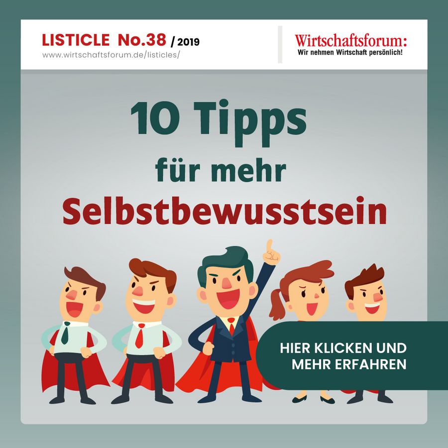 10 Tipps für mehr Selbstbewusstsein 10 Tipps für mehr Selbstbewusstsein
