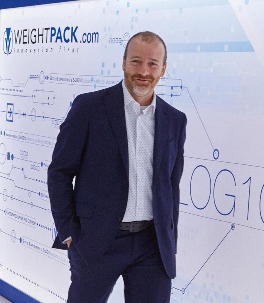Antonio Riggio, Sales Director der Weightpack S.R.L. Antonio Riggio, Sales Director der Weightpack S.R.L.