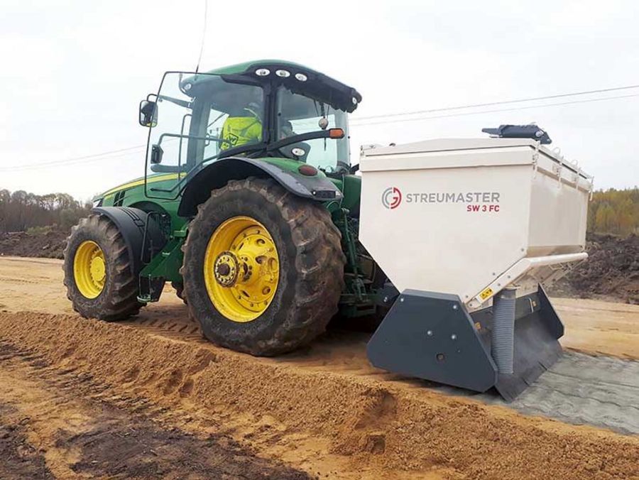 Streumaster aufgebauter Streuer