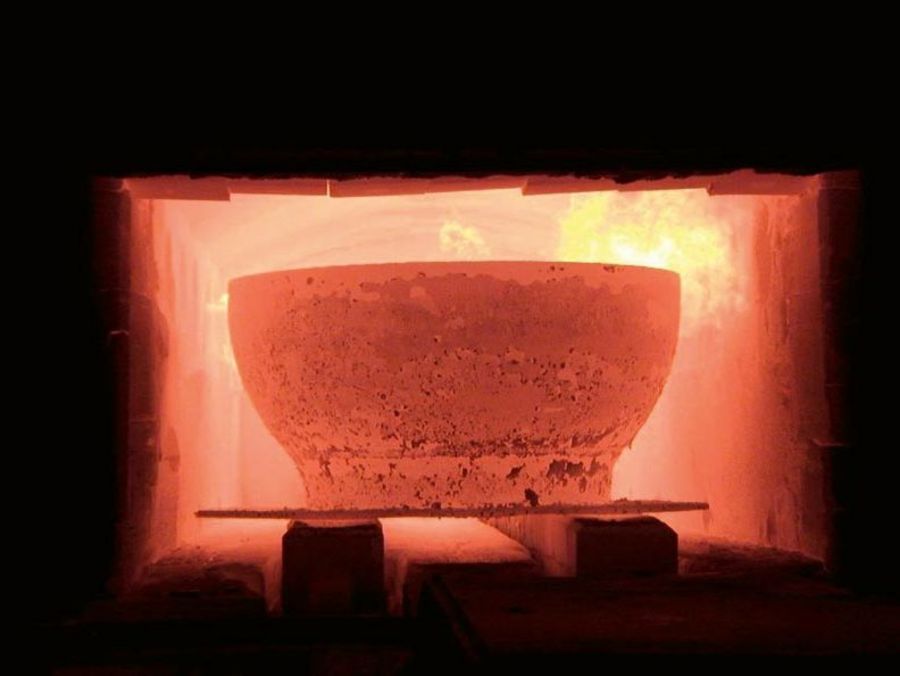 Afflerbach Bödenpresserei Wärmebehandlung eines Sonderpressteils
