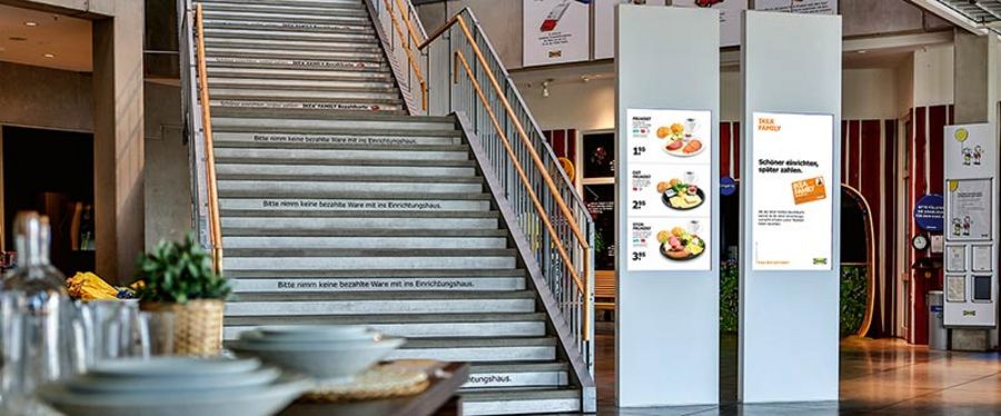 echion IKEA Eingangbereich echion IKEA Eingangbereich