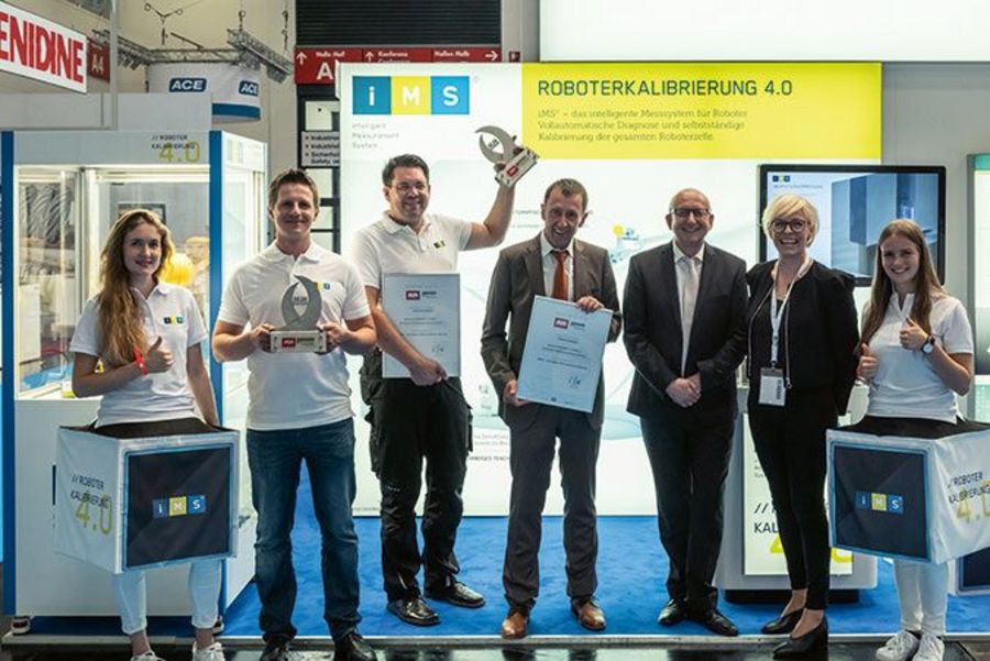 Ausgezeichnet: Preisverleihung auf der Automatica 2018 Ausgezeichnet: Preisverleihung auf der Automatica 2018