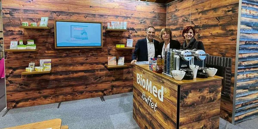 BioMed AG Messestand BioMed AG Messestand