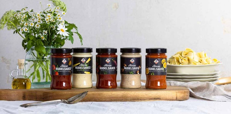 Teigwaren Riesa Pastasaucen Teigwaren Riesa Pastasaucen