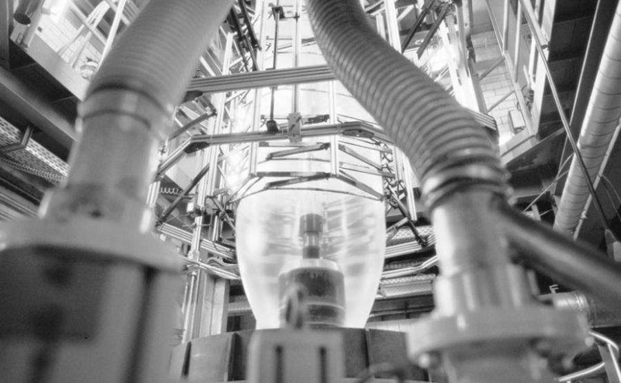 Moderne Technologie: Eine von 25 Extruderanlagen Moderne Technologie: Eine von 25 Extruderanlagen
