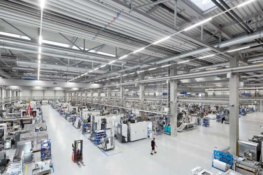 CHIRON Group Produktionshalle CHIRON Group Produktionshalle