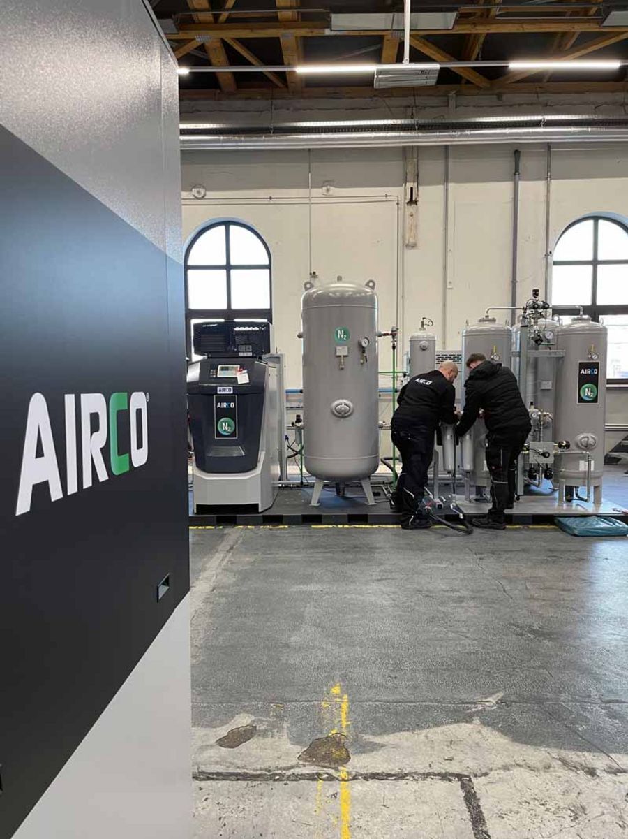 AIRCO Produktionsbereich