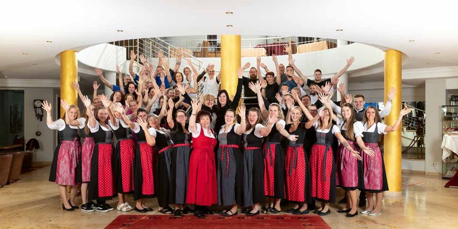 WohlfühlHotel Schiestl Teambild WohlfühlHotel Schiestl Teambild