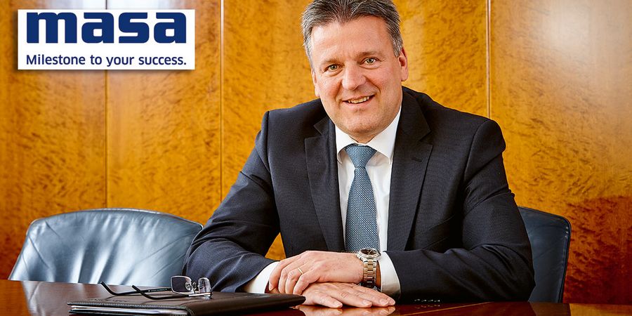 Frank Reschke, Gesamtvertriebsleiter und Mitglied der Geschäftsführung der Masa GmbH Frank Reschke, Gesamtvertriebsleiter und Mitglied der Geschäftsführung der Masa GmbH