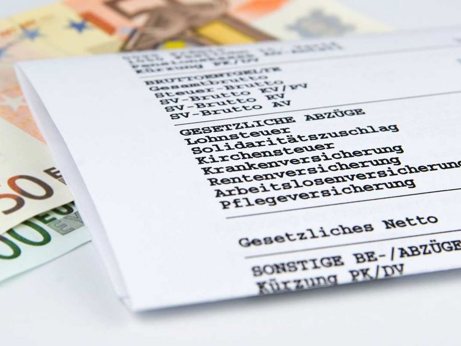 So muss eine Lohnabrechnung aussehen