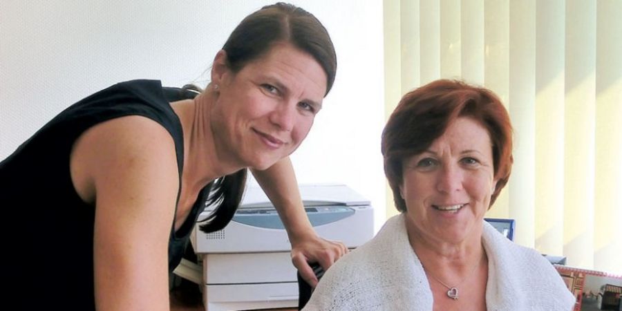 Geschäftsführerin Karin und Kerstin Wendt Geschäftsführerin Karin und Kerstin Wendt