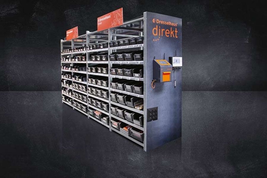 Dresselhaus - Das smarte Regalsystem von Dresselhaus macht das Warenlager verzichtbar Dresselhaus - Das smarte Regalsystem von Dresselhaus macht das Warenlager verzichtbar