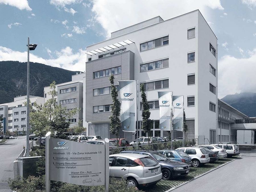 Die Zentrale von Autotest in Lana Die Zentrale von Autotest in Lana