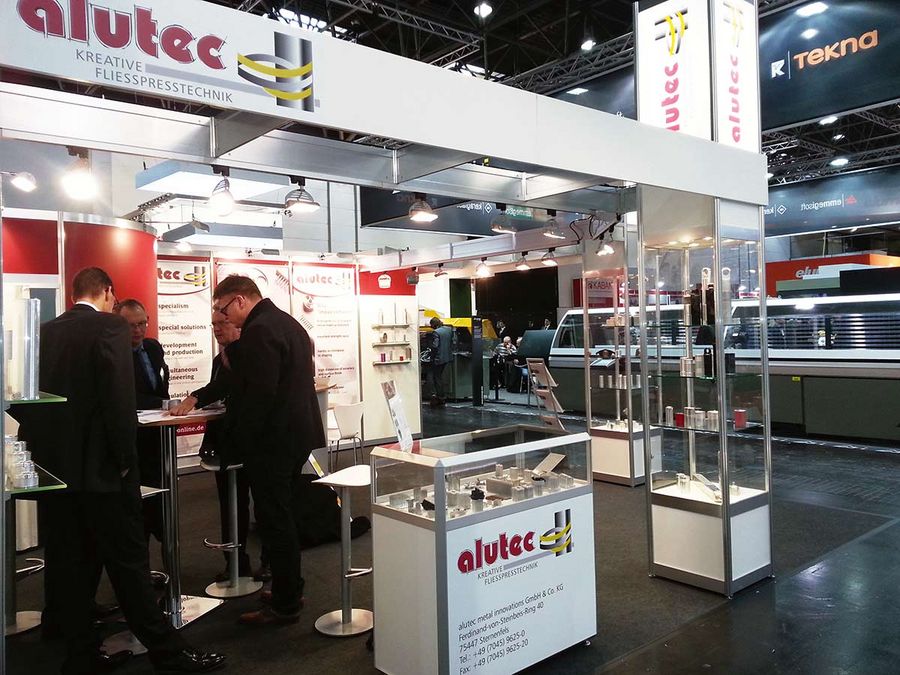 alutec metal innovations Messestand alutec metal innovations Messestand