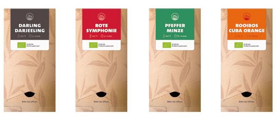 Hochland Kaffee Hunzelmann Teesorten 