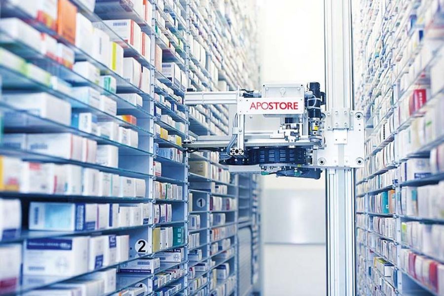 KNAPP Smart Solutions Apostore Automat KNAPP Smart Solutions Apostore Automat