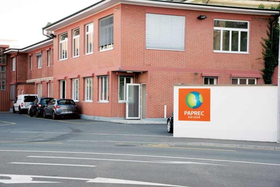Der Hauptsitz von Paprec in Basel Der Hauptsitz von Paprec in Basel