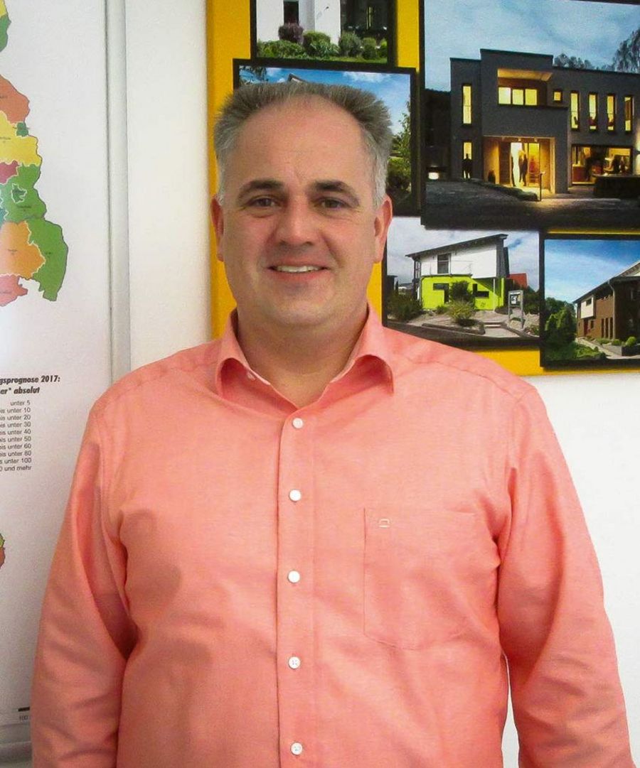 Thomas Hoffmann, Leiter Vertrieb der Büdenbender Hausbau GmbH Thomas Hoffmann, Leiter Vertrieb der Büdenbender Hausbau GmbH