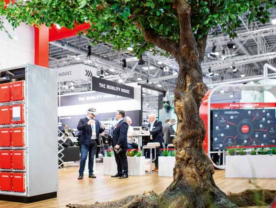 Commeo - Messestand e-world Messe Essen Commeo - Messestand e-world Messe Essen