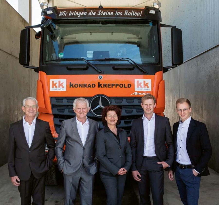 Die Geschäftsleitung der Konrad Kreppold GmbH Die Geschäftsleitung der Konrad Kreppold GmbH