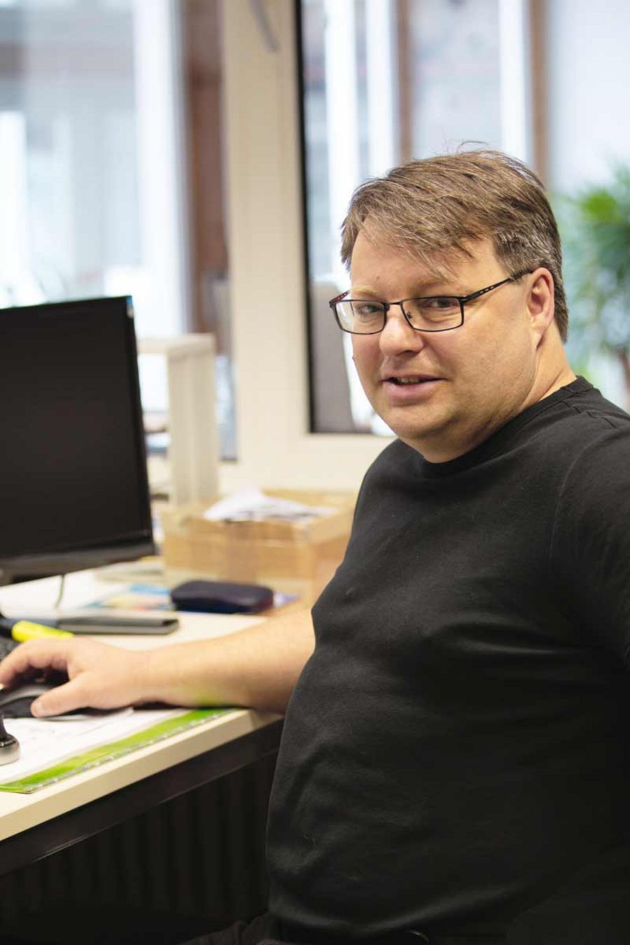 Holger Merz, Geschäftsführer der Merz Verpackungsmaschinen GmbH Holger Merz, Geschäftsführer der Merz Verpackungsmaschinen GmbH