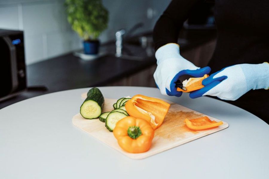 Ampri Schutzhandschuh für den Umgang mit Lebensmitteln Ampri Schutzhandschuh für den Umgang mit Lebensmitteln