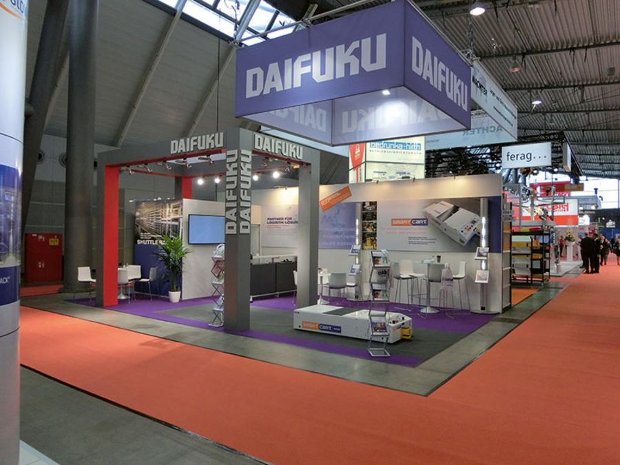 Bedeutendste Fachmesse: Stand auf der Logimat Bedeutendste Fachmesse: Stand auf der Logimat