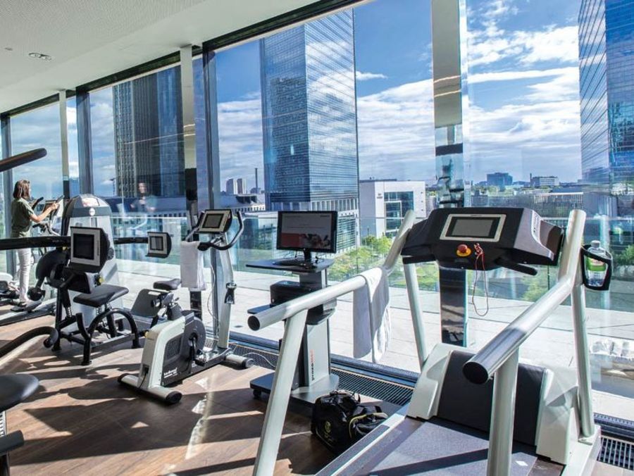 Grandhotel Hessischer Hof Grandhotel Hessischer Hof Innenansicht Fitness Studio