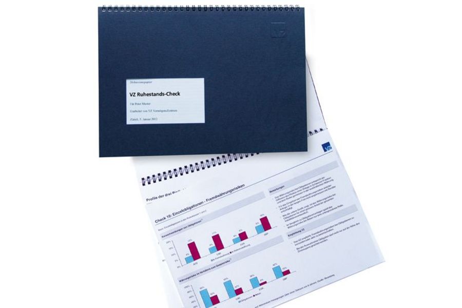 Die Finanzen stets im Blick mit dem VZ Ruhestands-Check Die Finanzen stets im Blick mit dem VZ Ruhestands-Check