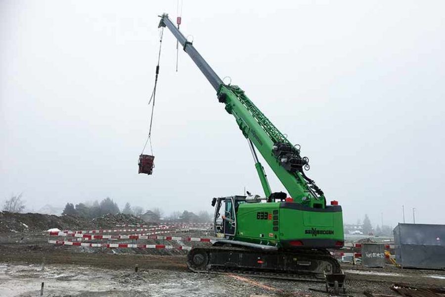 Kuhn Schweiz Teleskopkrane von Sennebogen