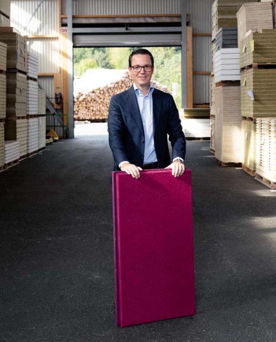 Philipp Huber, Geschäftsführer der Dietrich Isol AG