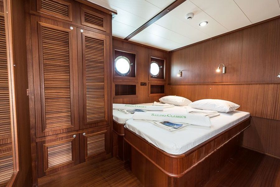 SAILING-CLASSICS Deluxe Cabin Doppelbett SAILING-CLASSICS Deluxe Cabin Doppelbett