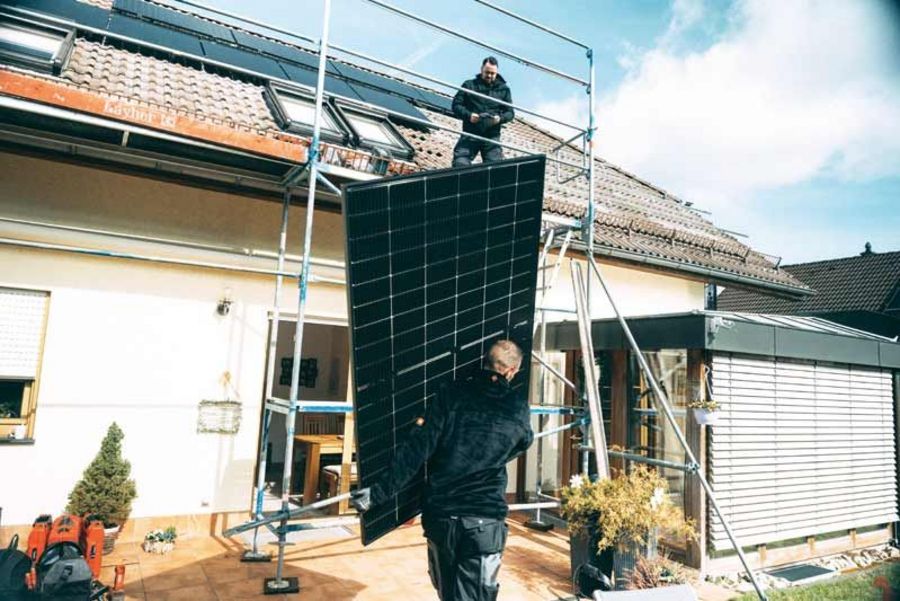Energiekonzepte Deutschland Dachmontage Energiekonzepte Deutschland Dachmontage