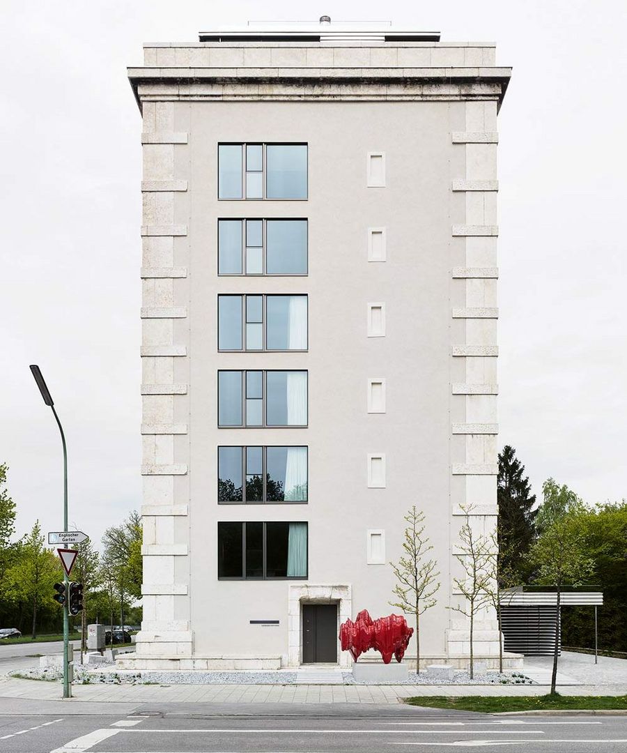 Hochbunker in München-Schwabing Hochbunker in München-Schwabing