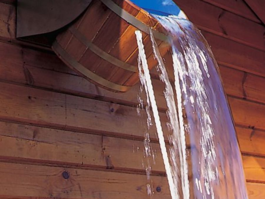 Eimer-Schwalldusche