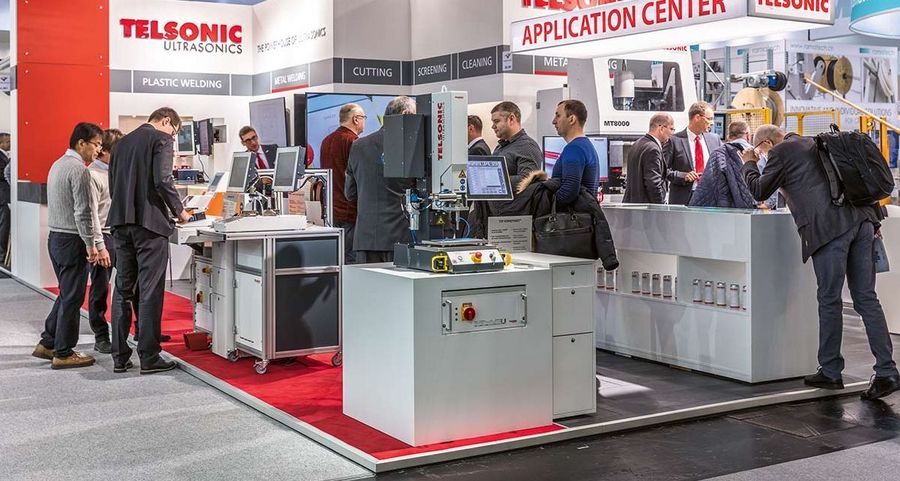 Messestand der Telsonic AG Messestand der Telsonic AG