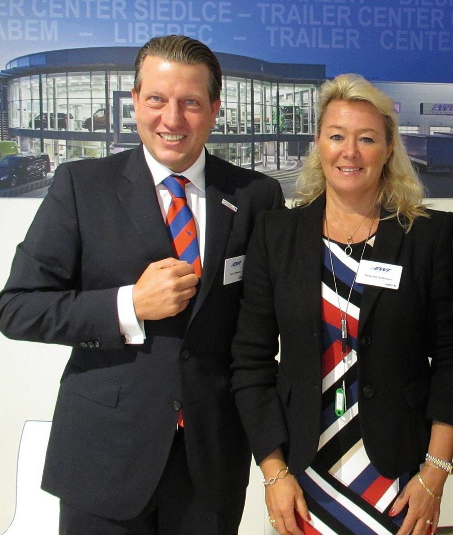 Geschäftsführende Gesellschafter und Mitbegründer von EWT: Natacha und Dirk Hoffmann. Geschäftsführende Gesellschafter und Mitbegründer von EWT: Natacha und Dirk Hoffmann.
