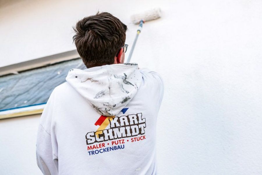 Karl Schmidt - Fassadenstreichen