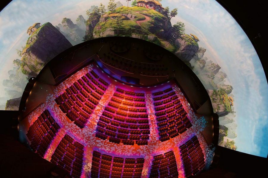 Kraftwerk Living Technologies - das 5D Castle Theater im Chimelong Ocean Kingdom in Zuhai, China Kraftwerk Living Technologies - das 5D Castle Theater im Chimelong Ocean Kingdom in Zuhai, China