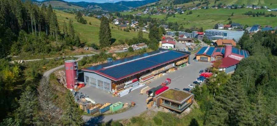 Holzbau Bruno Kaiser Betriebsgelände in Bernau mitten im Schwarzwald Holzbau Bruno Kaiser Betriebsgelände in Bernau mitten im Schwarzwald