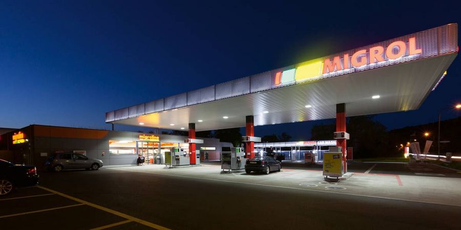 Migrolino Tankstelle