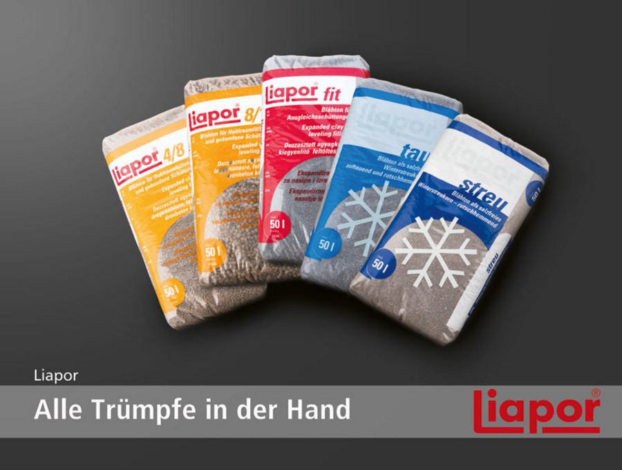Lias Österreich - Liapor bietet ein breites Spektrum an Anwendungsmöglichkeiten Lias Österreich - Liapor bietet ein breites Spektrum an Anwendungsmöglichkeiten