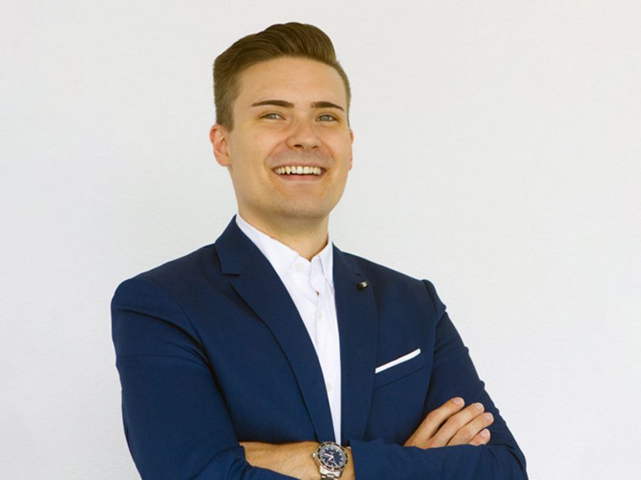 Timo Weißgerber, Assistent der Vertriebsleitung der Karl Finke GmbH & Co. KG Timo Weißgerber, Assistent der Vertriebsleitung der Karl Finke GmbH & Co. KG
