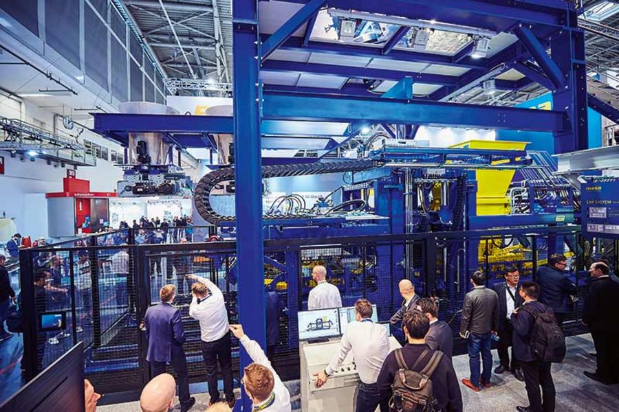 Die neue Masa Premium Steinfertigungsmaschine XL-R sorgt für großes Interesse Die neue Masa Premium Steinfertigungsmaschine XL-R sorgt für großes Interesse