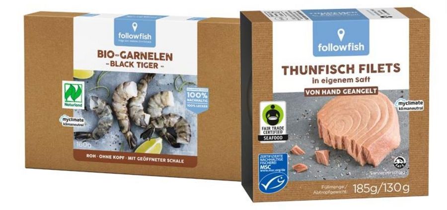Followfood Bio-Garnelen und Thunfisch Filets Followfood Bio-Garnelen und Thunfisch Filets