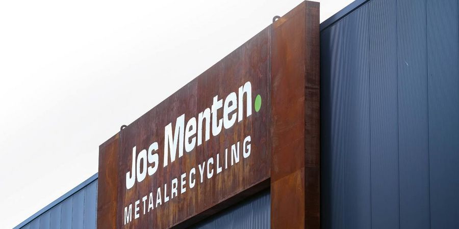 Jos Menten Metaalrecycling Firmenschild Jos Menten Metaalrecycling Firmenschild