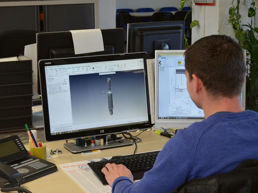 Palfinger Konstruktion am PC Palfinger Konstruktion am PC